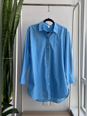 H&M | 100% Cotton Blue Button Down Shirt S